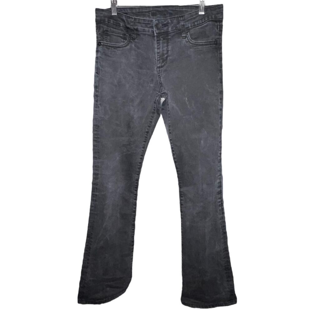 Kut From The Kloth Black Baby Bootcut Jeans Size 6